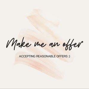 Make your offers 🤍